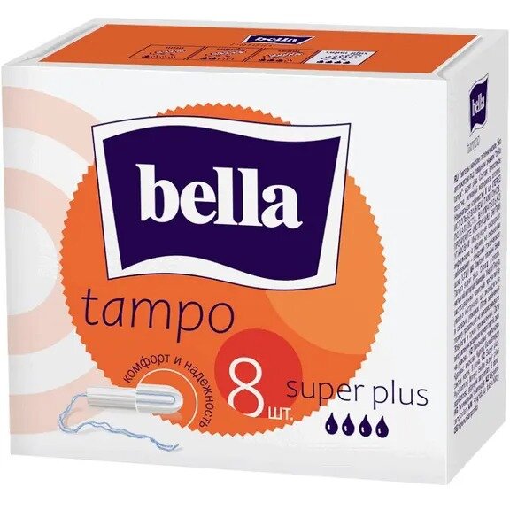 Тампоны Bella Premium Comfort Super Plus 8 шт.