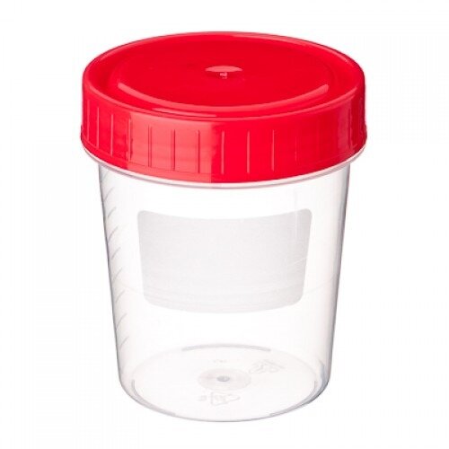 Контейнер для сбора биопроб нестерильный 125 мл