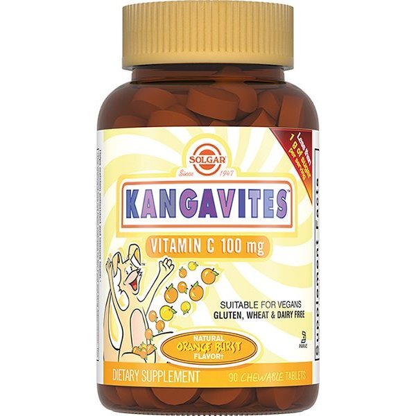 Solgar Кангавитес с витамином С 100 мг таблетки 90 шт.