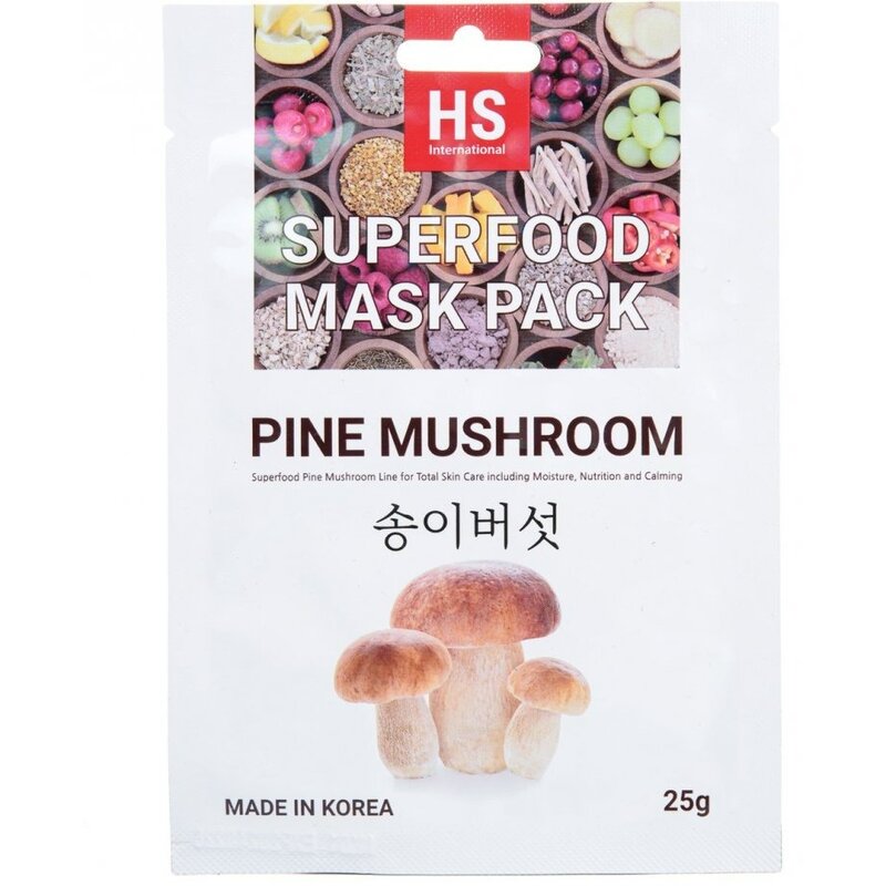 Маска для лица с экстрактом грибов мацутакэ SuperFood Vo7 25 г