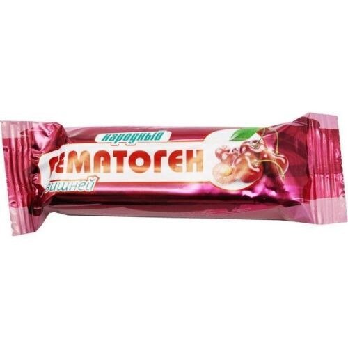 Гематоген Народный Вишня 40 г