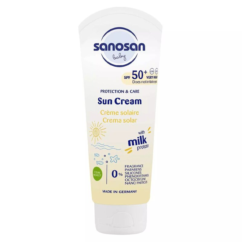 Крем детский Саносан (Sanosan) baby солнцезащитный spf 50+ 75 мл