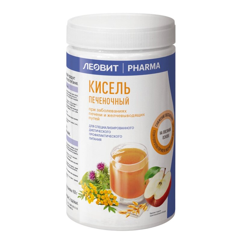 Кисель Печеночный Леовит Pharma 400 г