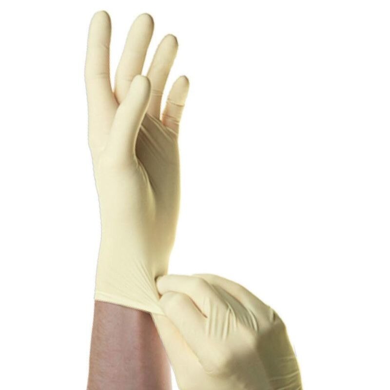 Перчатки Sfm хирургические латексные стерильные анатомические неопудренные с полимерным покрытием 7,0 50 пар