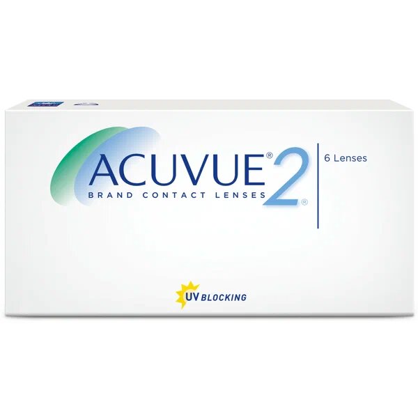 Контактные линзы ACUVUE 2 6 линз R 8,3 -1,75 x1