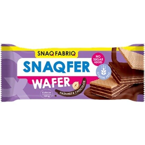 Батончик протеиновый вафельный Snaq Fabriq Шоколад-Фундук 120 г