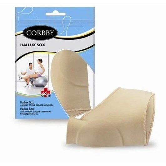 Бандаж CORBBY арт.1727для переднего отдела стопы с бурсопротектором р.S