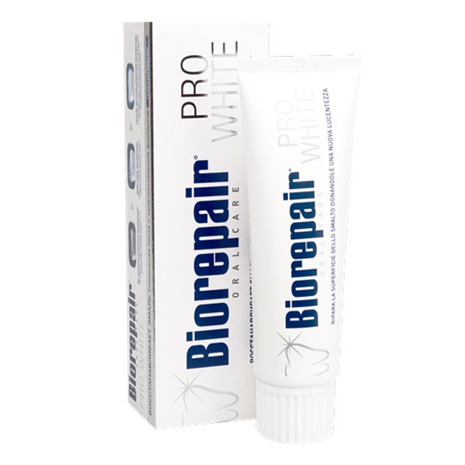 Зубная паста Biorepair Pro White отбеливающая 75 мл