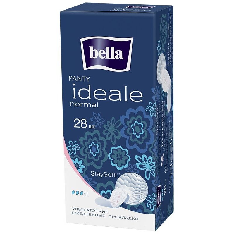 Прокладки ежедневные Bella Panty Ideale Normal ультратонкие 28 шт.