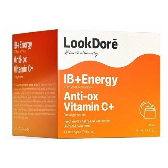 Крем-флюид тонизирующий Lookdore IB+Energy Anti-Ox Vitamin C+ 50 мл