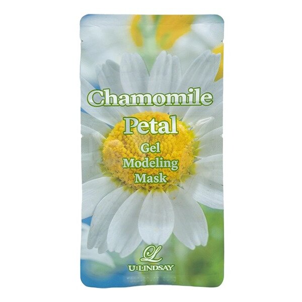 Маска для лица Lindsay альгинатная моделирующая с лепестками ромашки 1 шт.