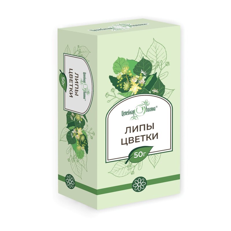 Липы цветки Целебная поляна 50 г