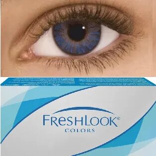 Линзы контактные цветные Alcon/Алкон freshlook colors (8.6/-3,00) Saphire blue 2шт