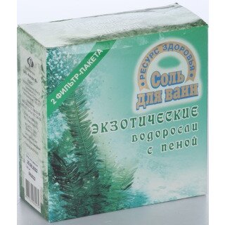 Соль для ванн Экзотические водоросли с пеной 1 кг
