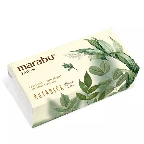 Салфетки бумажные Marabu Botanica с крем-эффектом 120 шт.