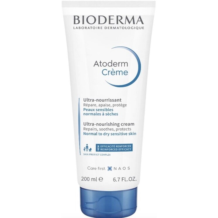 Крем Bioderma Atoderm Ultra для сухой и чувствительной кожи туба без помпы 200 мл