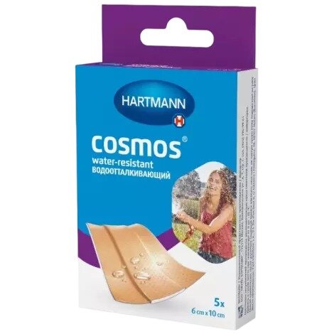 Пластырь Hartmann Cosmos Water-resistant водоотталкивающий 5 шт.