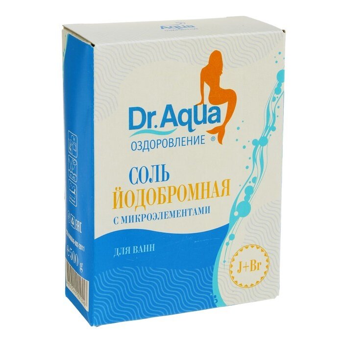 Соль для ванн Dr.Aqua йодобромная 500 г