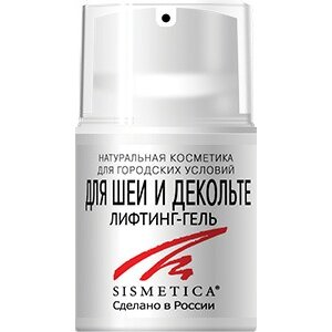 Лифтинг-гель для шеи/декольте Sismetica с экстрактом альпийского эдельвейса 50 мл