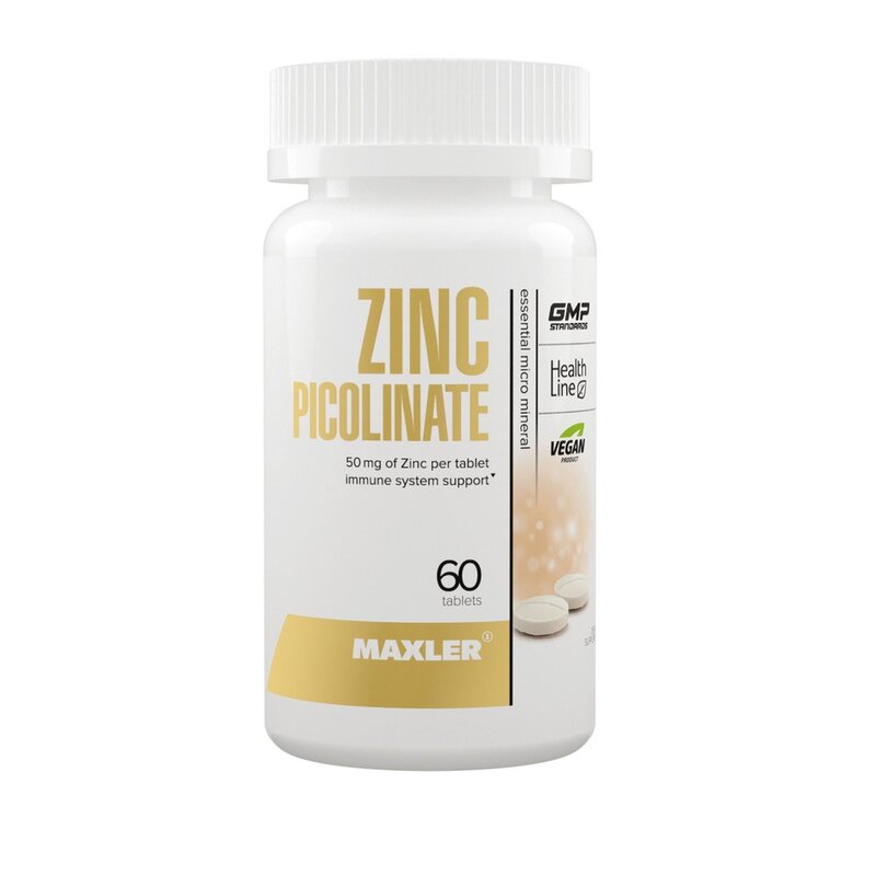 Цинка пиколинат Макслер (Maxler) таблетки 60 шт.