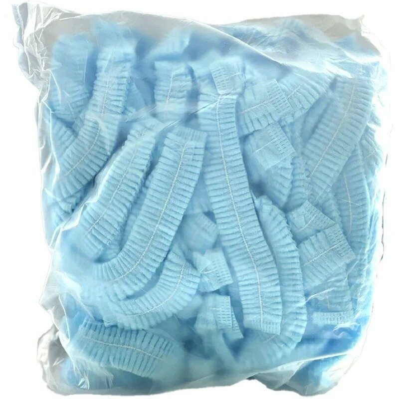 Шапочка одноразовая Шарлотта Unite голубая 100 шт.