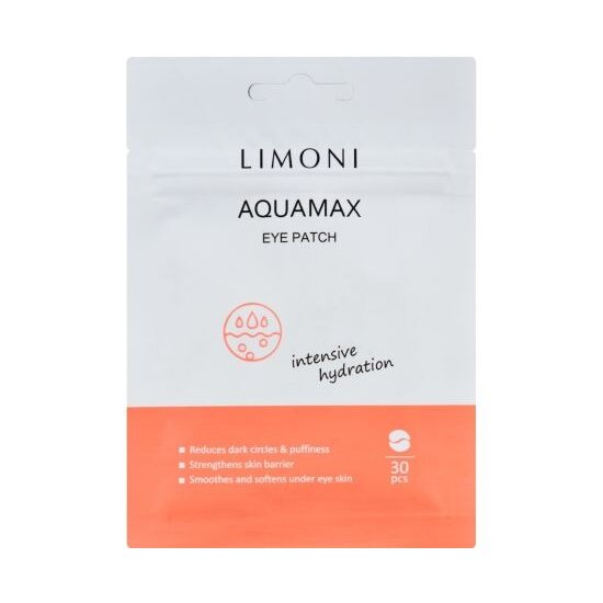 Патчи Limoni Aquamax Eye Patch для глаз с термальной водой 30 шт