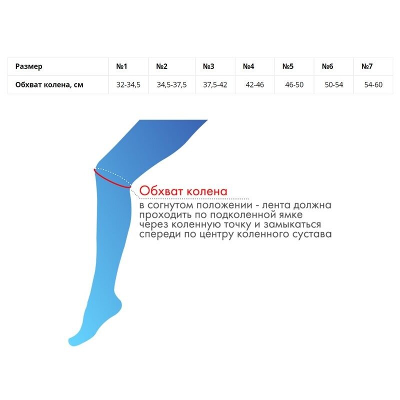 Бандаж для коленного сустава Крейт У-844 серый размер 1