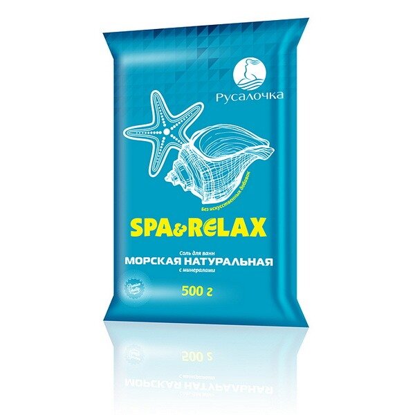 Соль для ванны Spa&Relax Морская натуральная с минералами 500 г