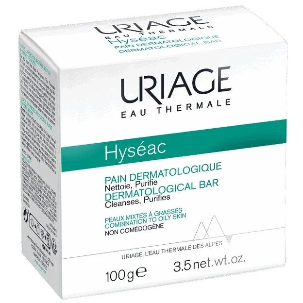 Мыло без мыла Uriage Hyseac мягкое для смешанной и жирной кожи 100 г