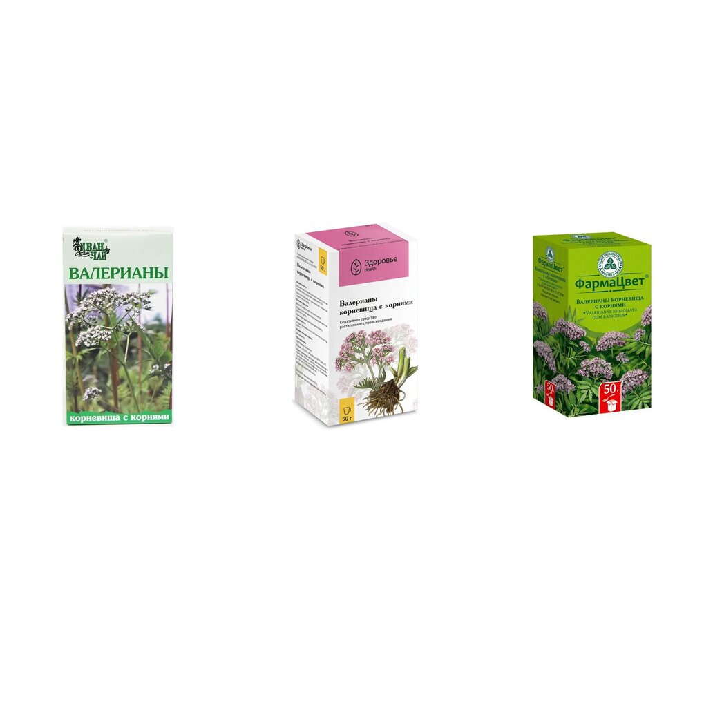 Валерианы лекарственной корневища с корнями 50 г (любой производитель)