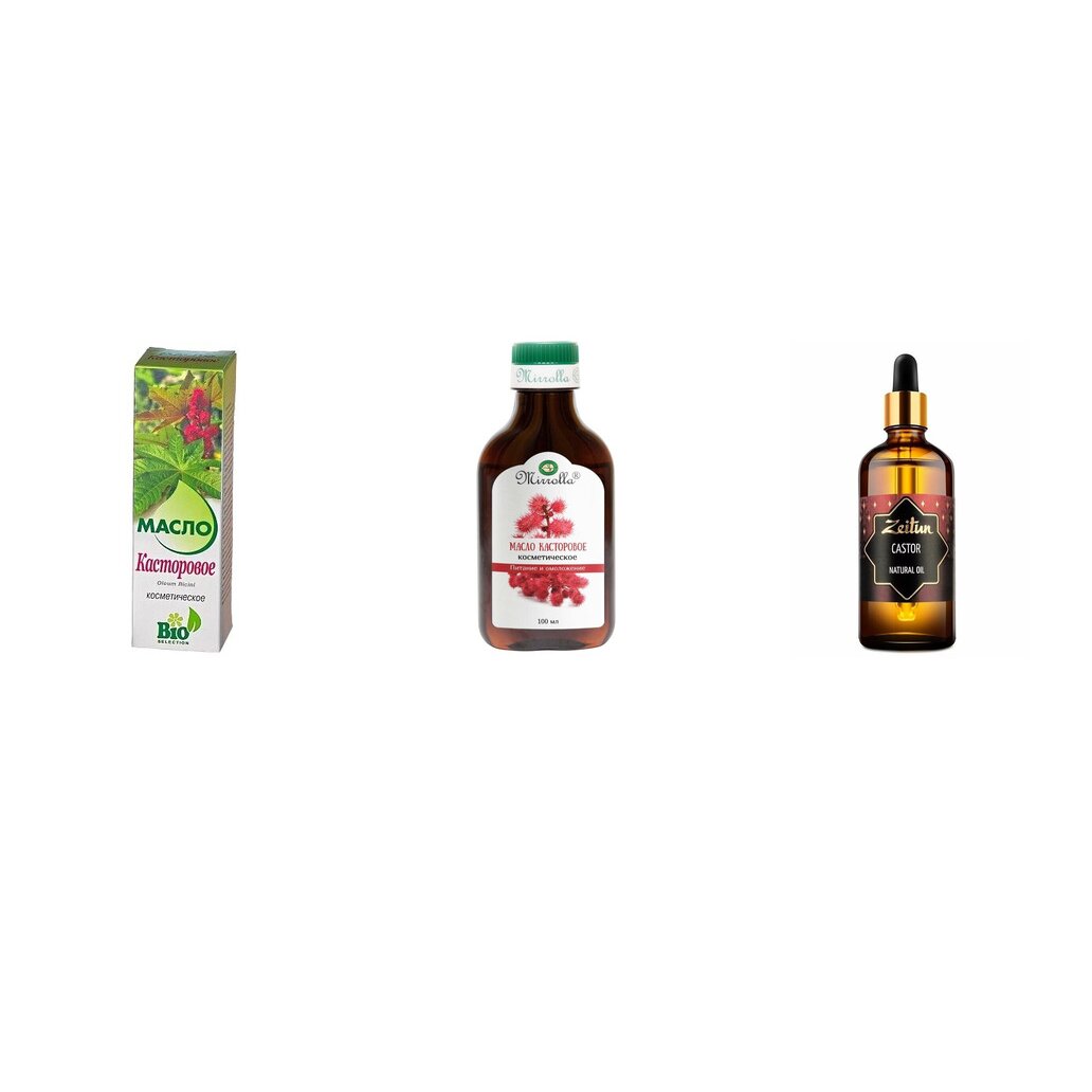 Касторовое масло косметическое 100 мл (любой производитель)
