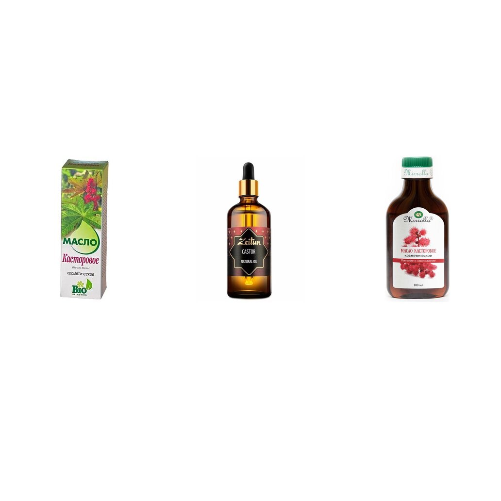 Касторовое масло косметическое 100 мл (любой производитель)