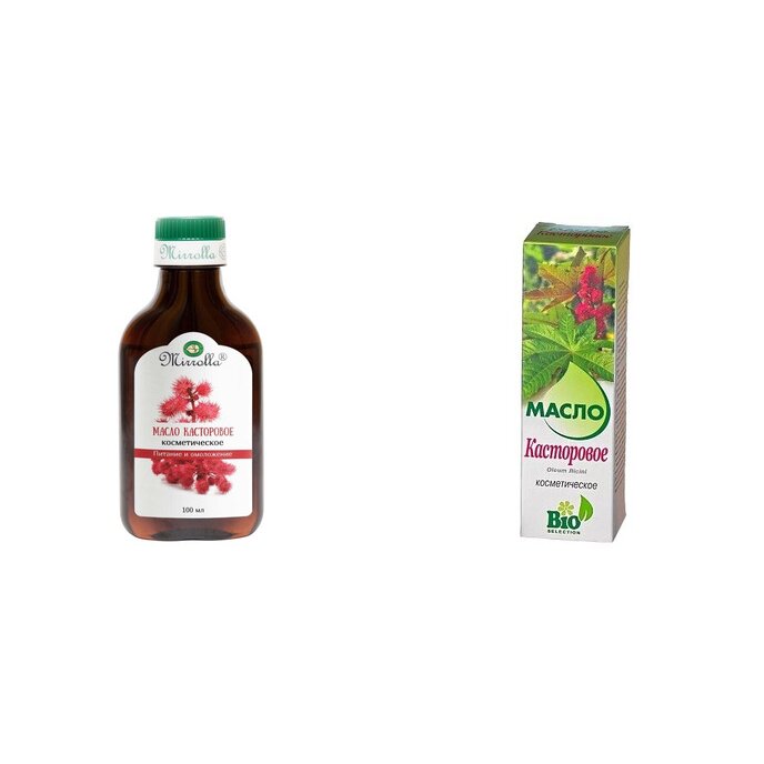 Касторовое масло косметическое 100 мл (любой производитель)