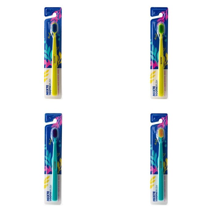Зубная щетка Миксти (Mixte) средней жесткости 2650 (любой цвет)