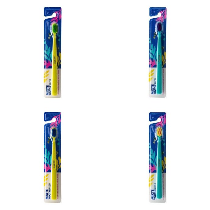 Зубная щетка Миксти (Mixte) средней жесткости 2650 (любой цвет)