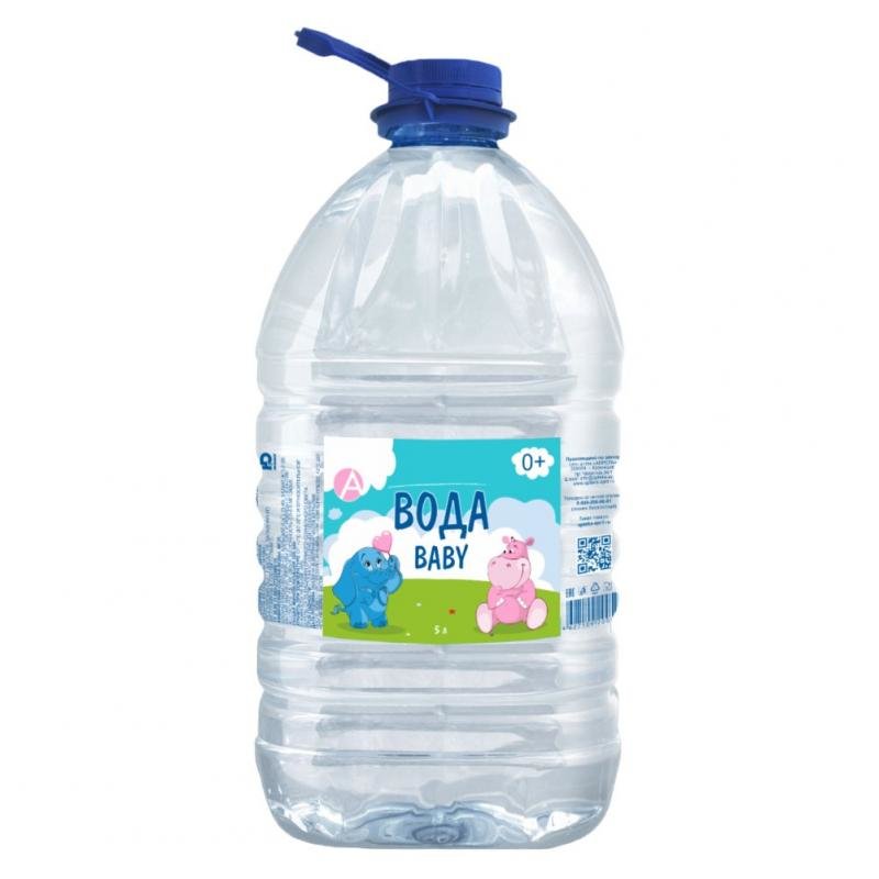 Вода питьевая детская негазированная высшей категории 5 л