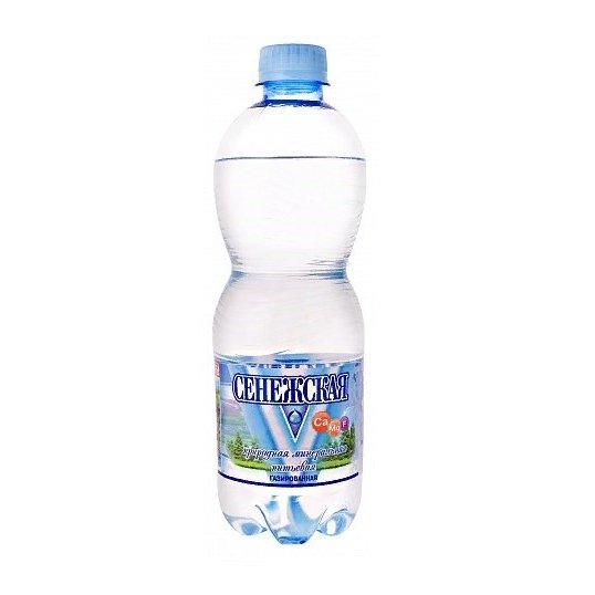 Вода питьевая минеральная газированная Сенежская 0,5 л