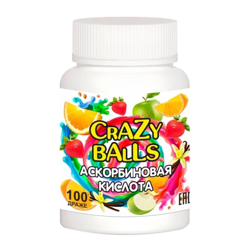 Crazy balls драже 100 шт. микс