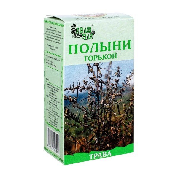 Полынь горькая трава Иван-чай 50г 1 шт.
