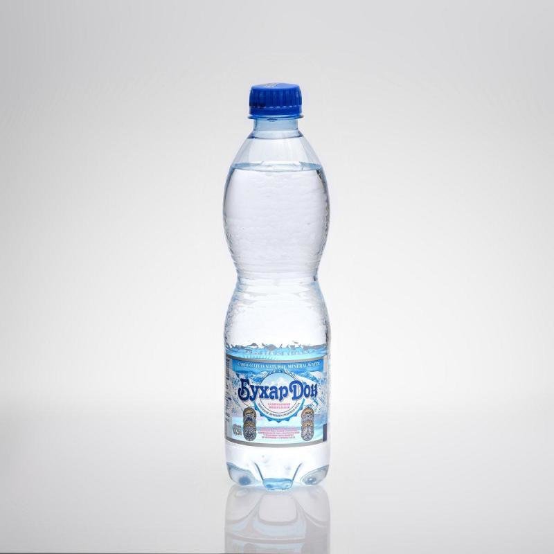 Вода газированная БухарДон питьевая минеральная столовая 0,5 л