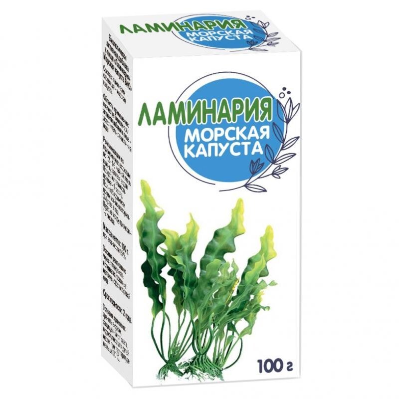 Ламинария-морская капуста БИО пачка 100 г