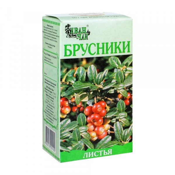 Брусника листья Иван-чай 50г 1 шт.