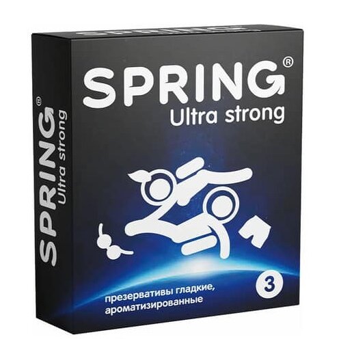 Презервативы Спринг (Spring) Ultra Strong ультрапрочные 3 шт.