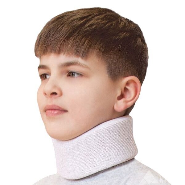 Бандаж для шейного отдела Крейт F-310 белый р.4