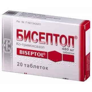 Бисептол таблетки 480 мг 20 шт.