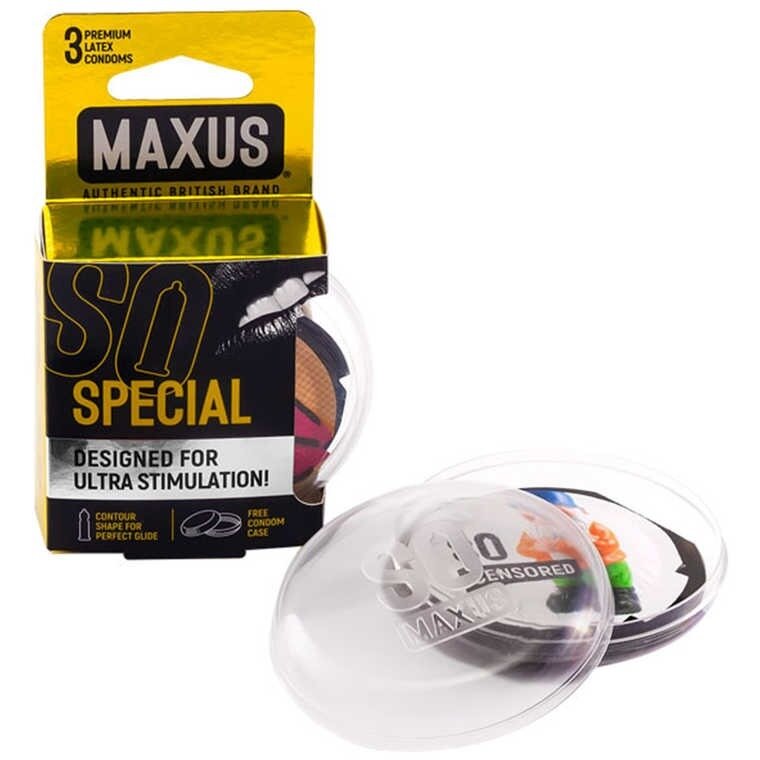 Презервативы Maxus air special точечно-ребристые 3 шт.