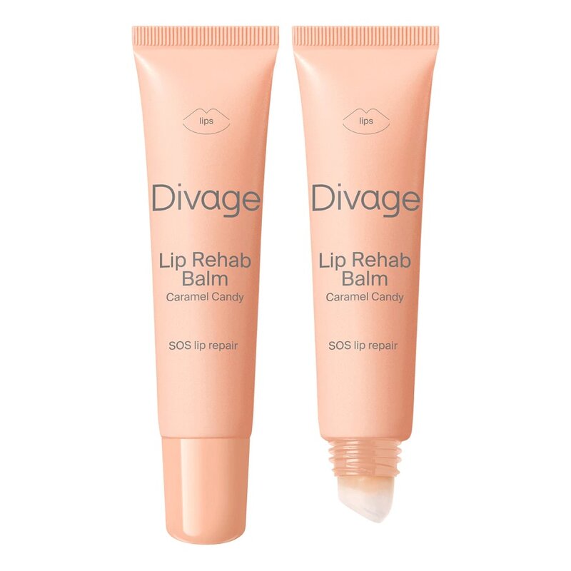 Бальзам для губ Divage Lip Rehab Balm с ароматом карамели 12 мл