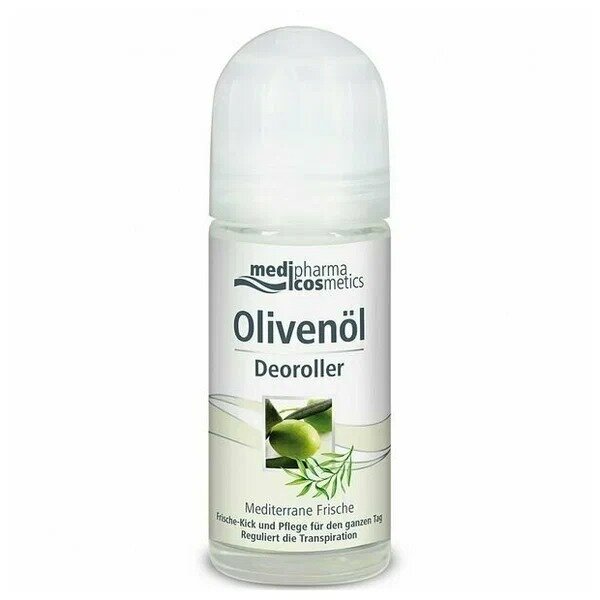 Дезодорант Medipharma cosmetics olivenol роликовый Средиземноморская Свежесть 50 мл
