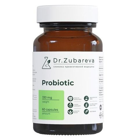 Пробиотики Dr.Zubareva/Др.Зубарева капсулы 60 шт.