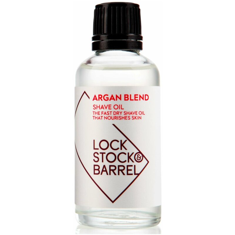 Масло для бритья и ухода за бородой Argan blend shave Lock Stock & Barrel 50 мл